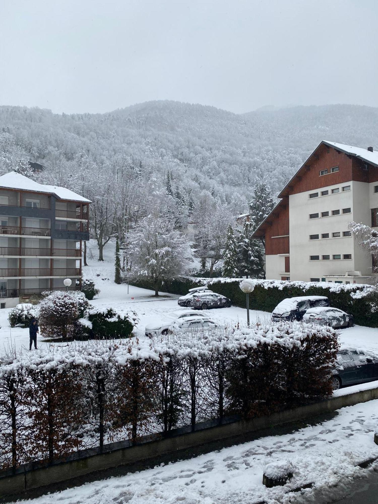 Appartement T2+Coin Nuit 6 Pers Residence De Cami Real Au Centre Du Village De Saint Lary Soulan Avec Piscine Interieure+ Sauna Et Hammam Dış mekan fotoğraf