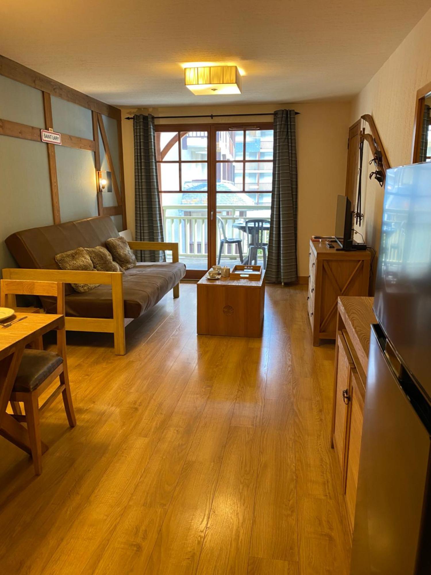 Appartement T2+Coin Nuit 6 Pers Residence De Cami Real Au Centre Du Village De Saint Lary Soulan Avec Piscine Interieure+ Sauna Et Hammam Dış mekan fotoğraf
